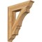 Ekena Millwork Balboa Traditional Rough Sawn Bracket, Western Red Cedar, 6"W x 30"D x 36"H BKT06X30X36BOA01RWR - alternate 1